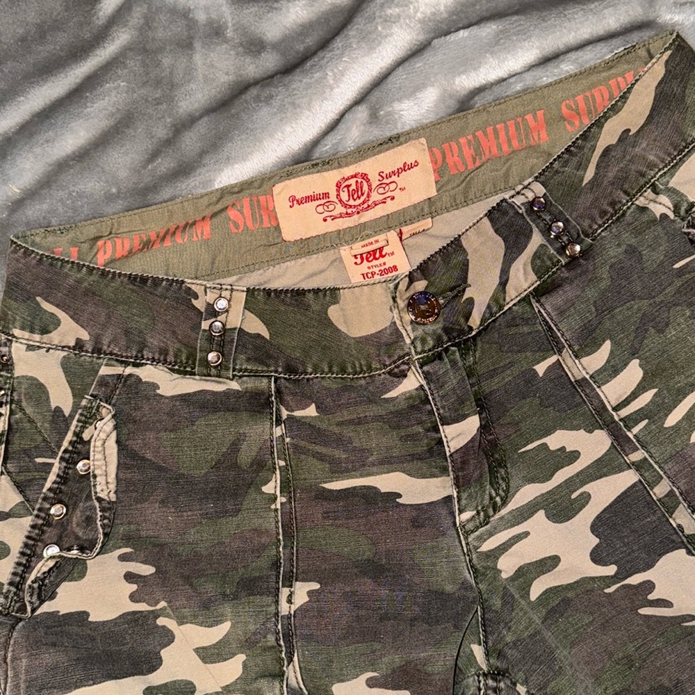 Tell Premium Surplus Camo Pants Size M